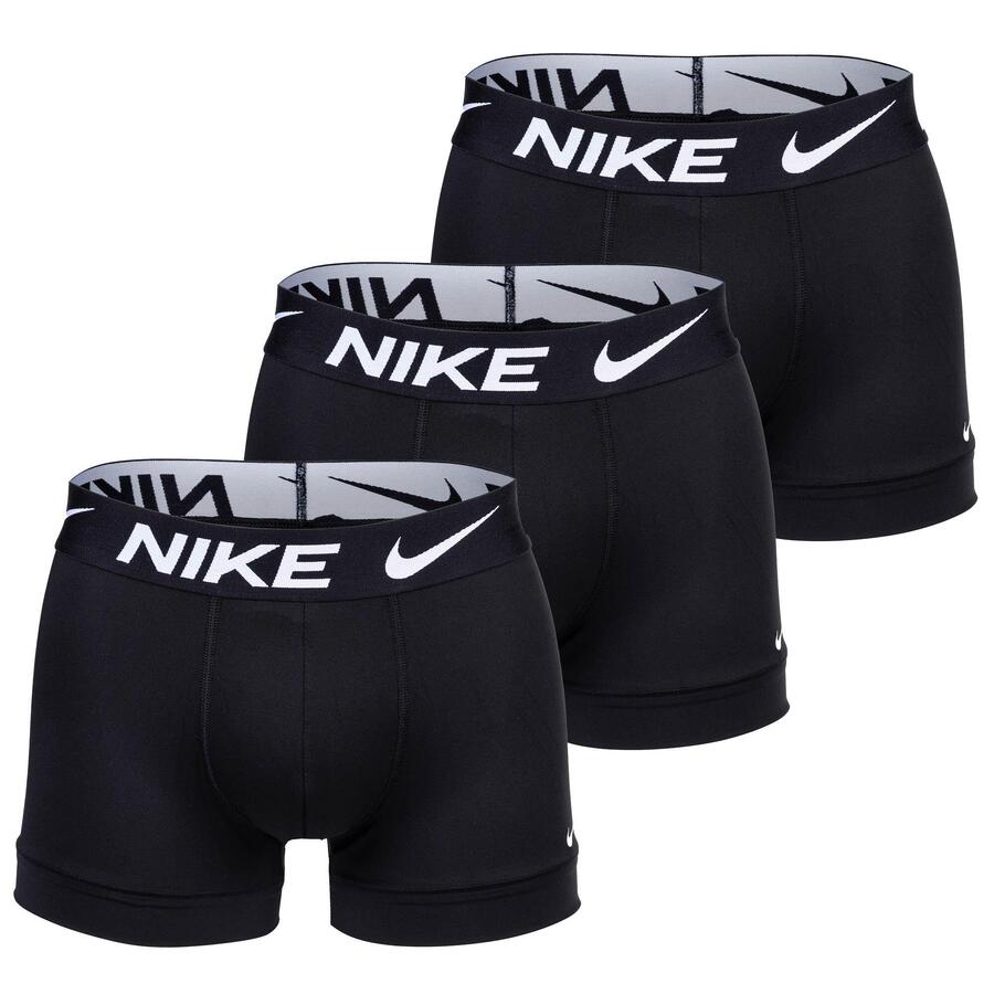 

NIKE Мужские трусы-боксеры, комплект из 3 шт., эластичные, Dri-Fit Micro