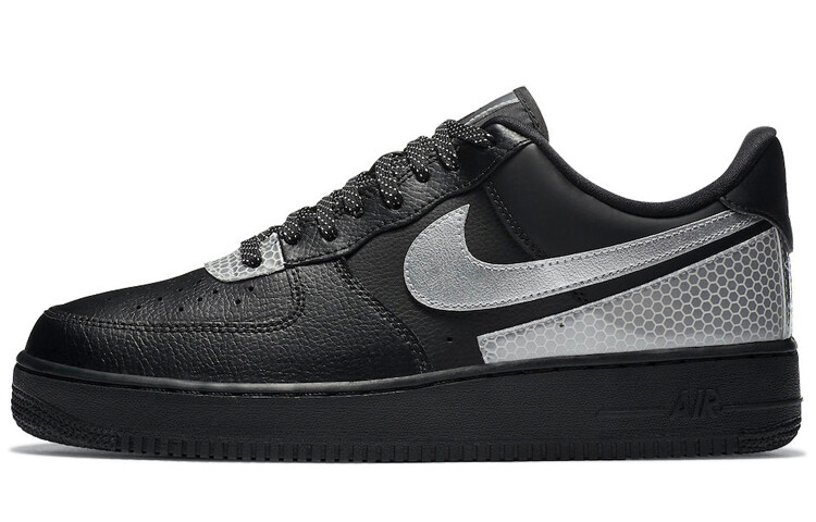 

Кроссовки Nike Air Force 1 Low 3M черные, Черный;серый, Кроссовки Nike Air Force 1 Low 3M черные