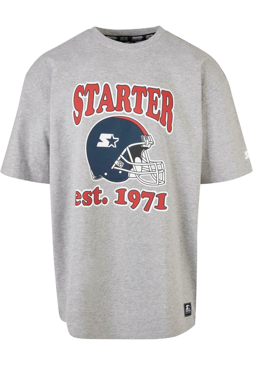 

Футболка с принтом FOOTBALL Starter, цвет heathergrey