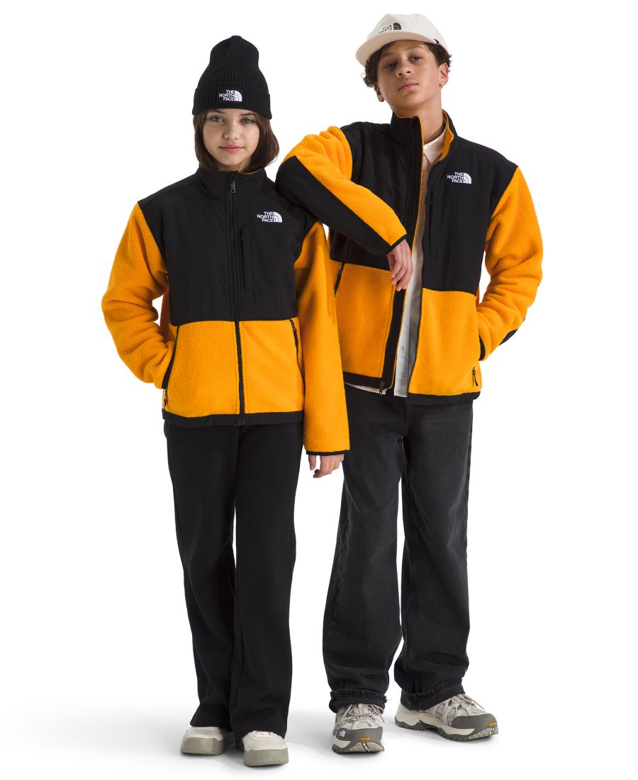 

Куртка с длинными рукавами для мальчиков и девочек 6-20 лет The North Face, Orange/Black