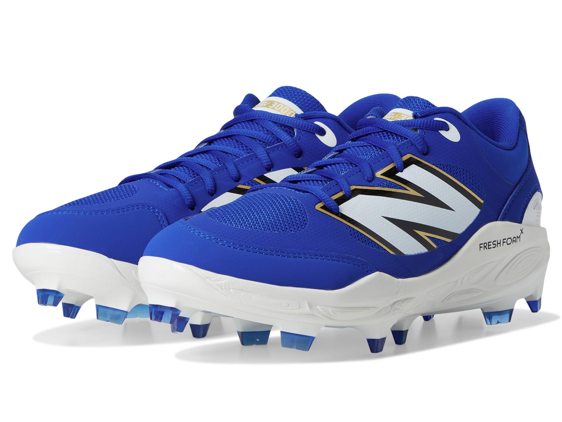 

Кроссовки New Balance Fresh Foam 3000v7 Molded, цвет Team Royal/White