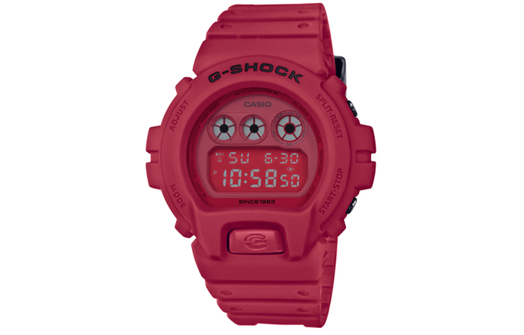 

CASIO Мужские красные часы серии G-SQUAD DW-6935C-4