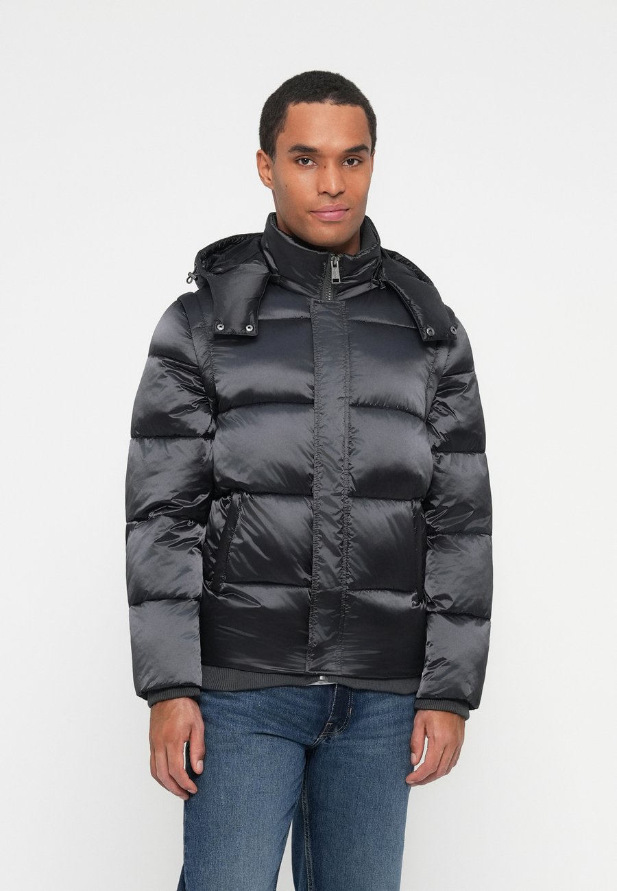 

Куртка Guess METALLIZED JACKET, New Asphalt/Dark Grey