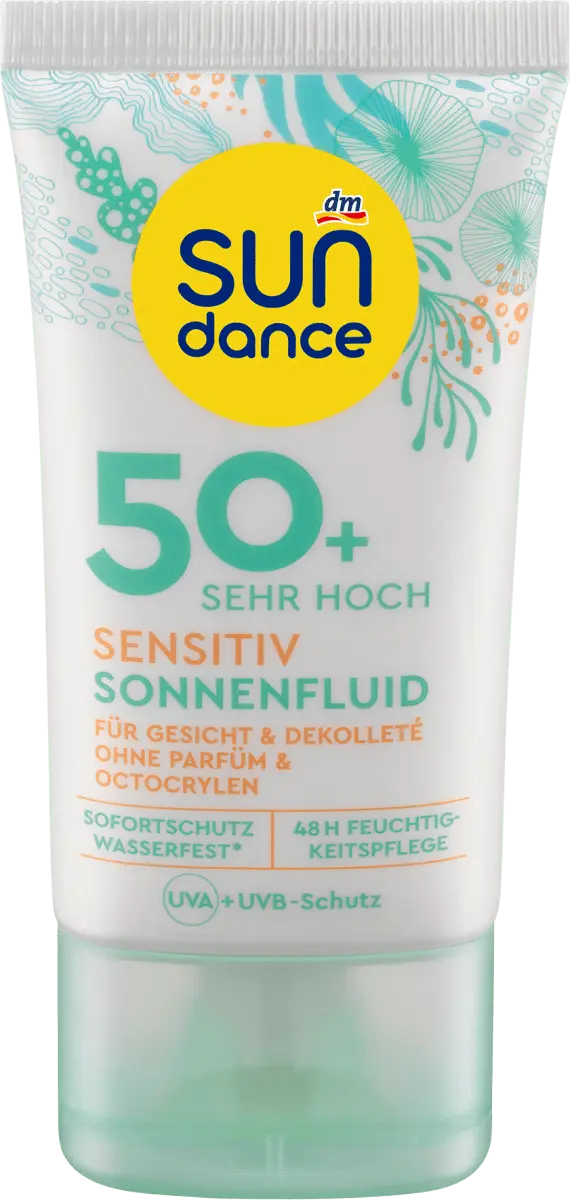 

Солнцезащитный флюид для чувствительной кожи SPF 50+ 50мл 500мл SUNDANCE