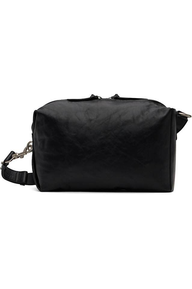 

Кожаная сумка через плечо Dries Van Noten, черный