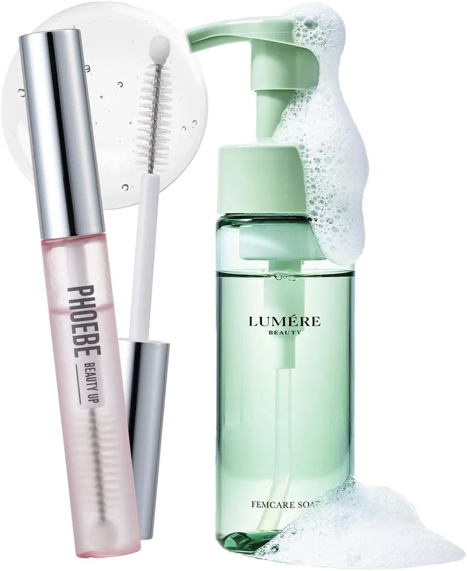 Набор сыворотка для ресниц PHOEBE BEAUTY UP и мыло LUMERE BEAUTY FEME CARE 5 мл + 150 мл
