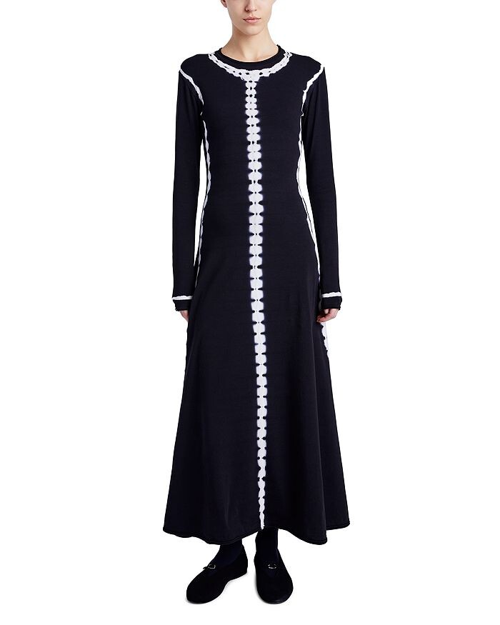 

Платье Proenza Schouler White Label Kieran Tie Dye, черный