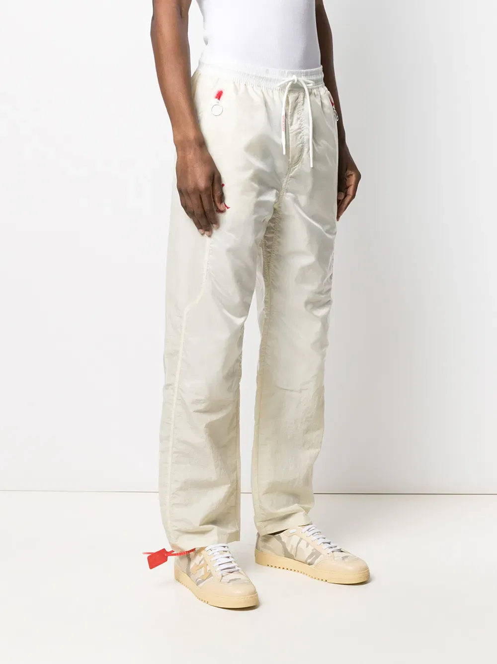 Спортивные брюки с логотипом Nike X Off-White, нейтральный — фото 3