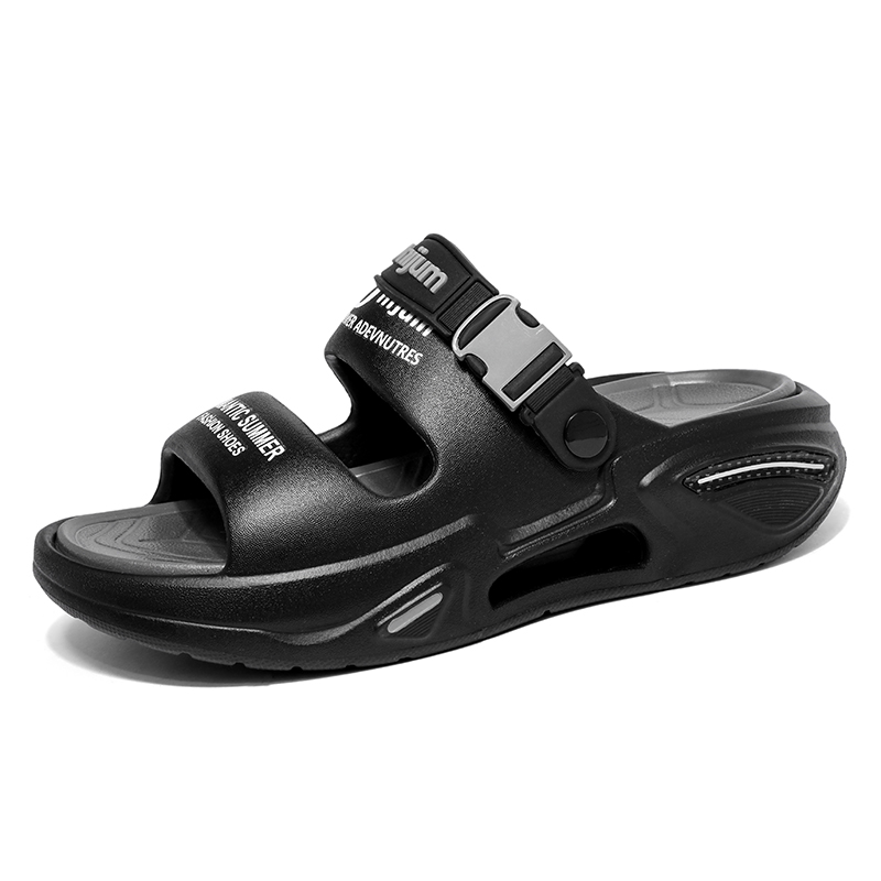 

CariteSport Пляжные сандалии унисекс черно-серые, цвет Black Gray