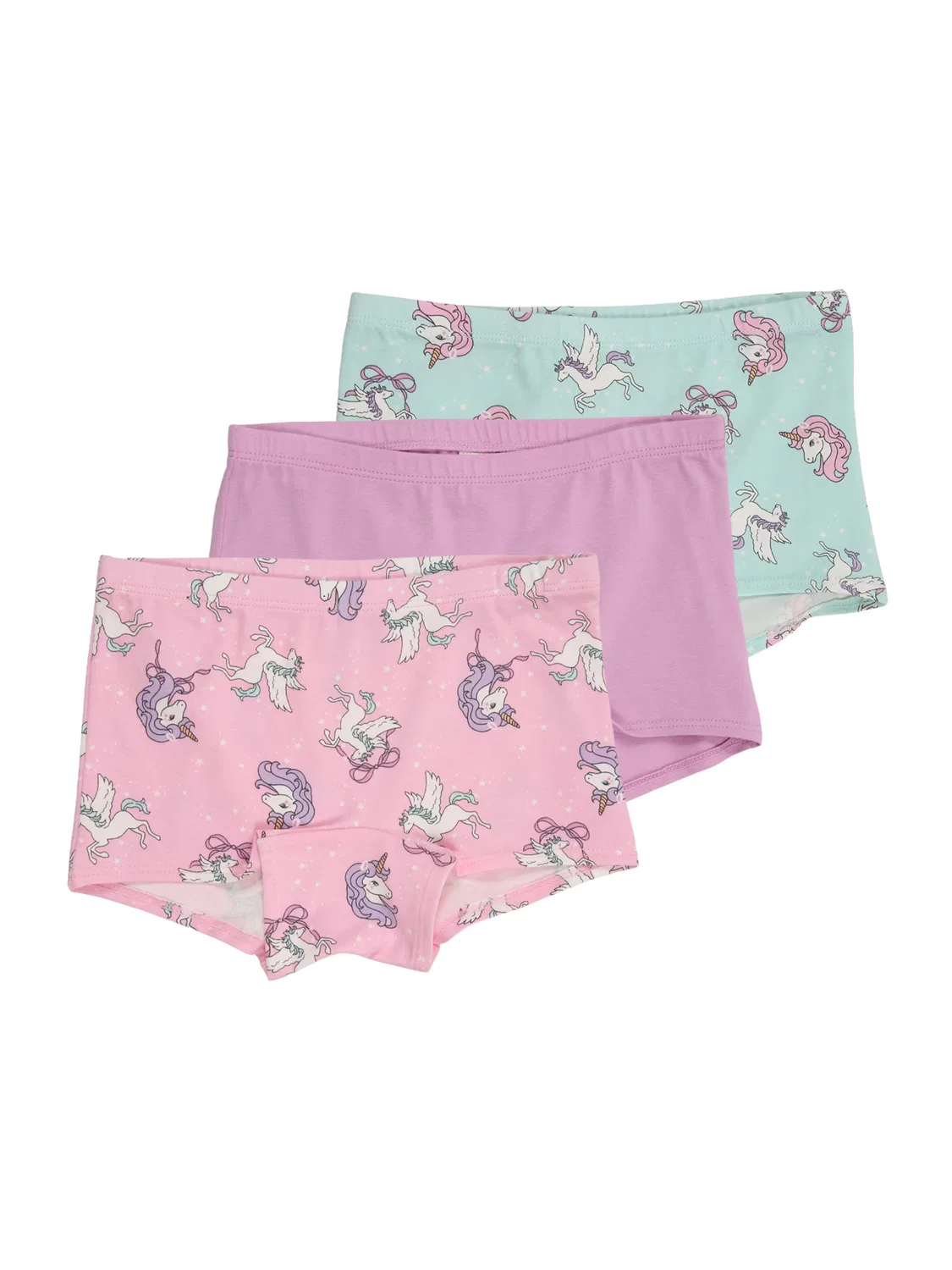 Трусы 'Unicorns And Bows' Lindex, Mint/Pink/Rose