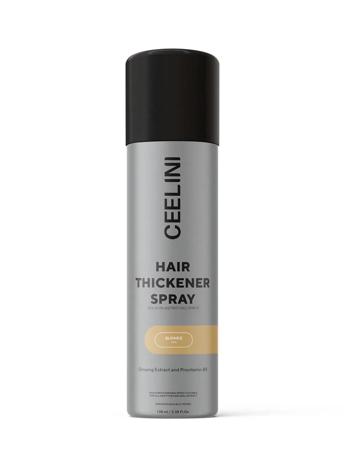 Спрей-загуститель для волос с кератиновыми волокнами 100 мл (Medium Blonde) Ceelini, Medium Blonde