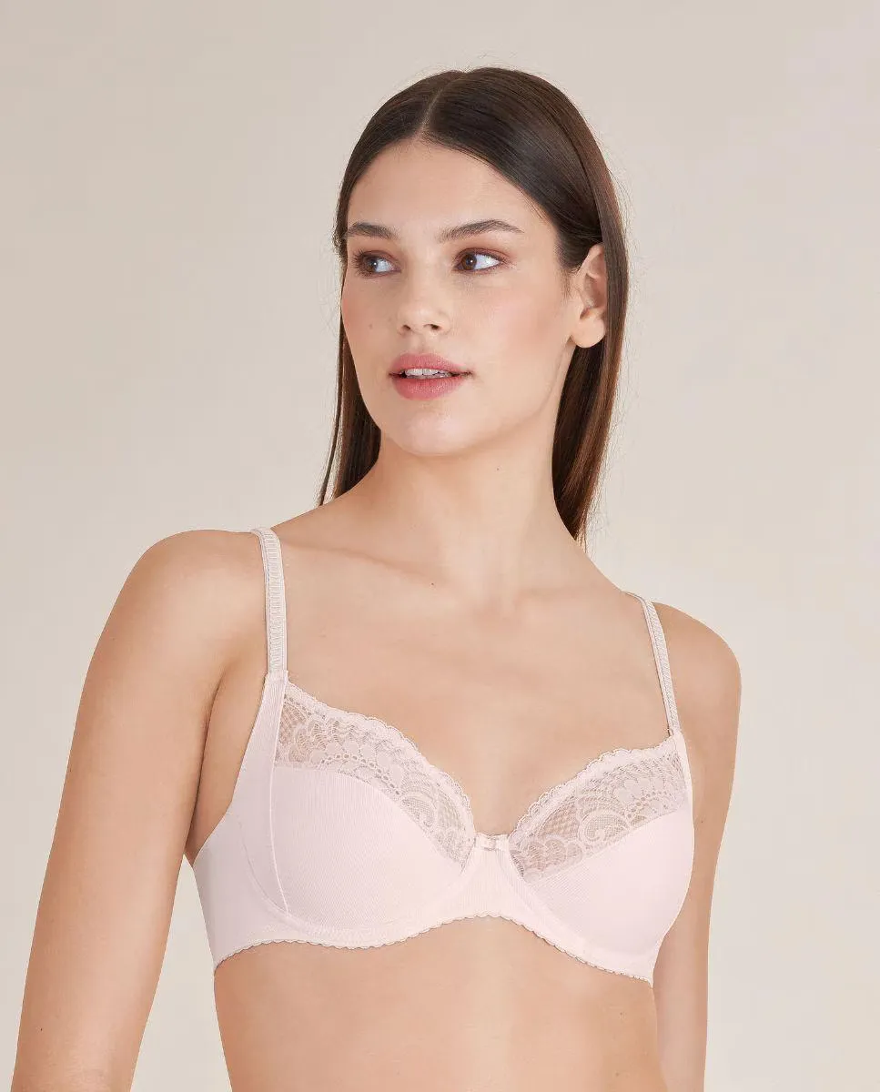 

Бюстгальтер на косточках 3 части Conturelle, цвет Rosa
