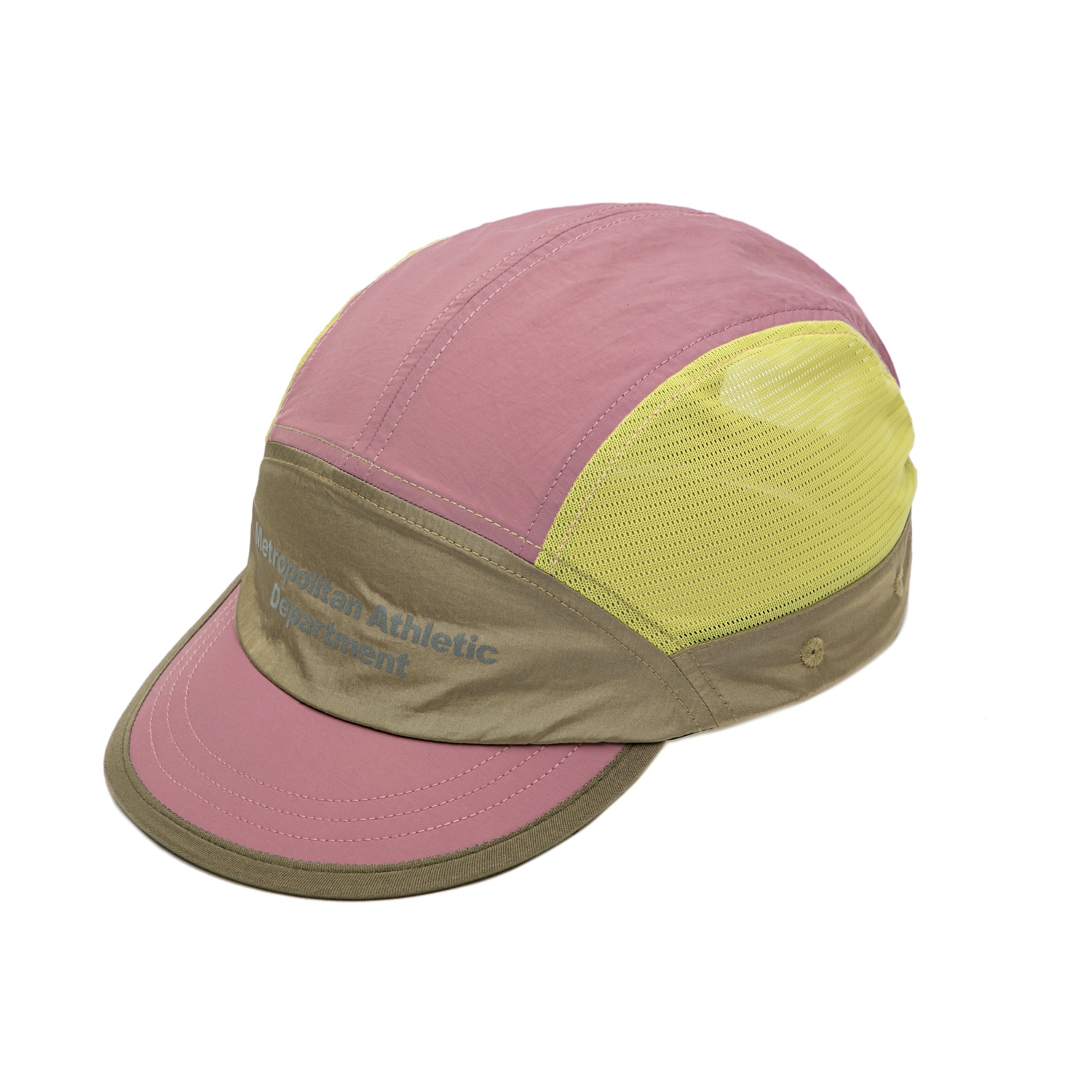 

The MAD HATcher Бейсболка из полиэстера унисекс, Dirty Pink/Chestnut Brown