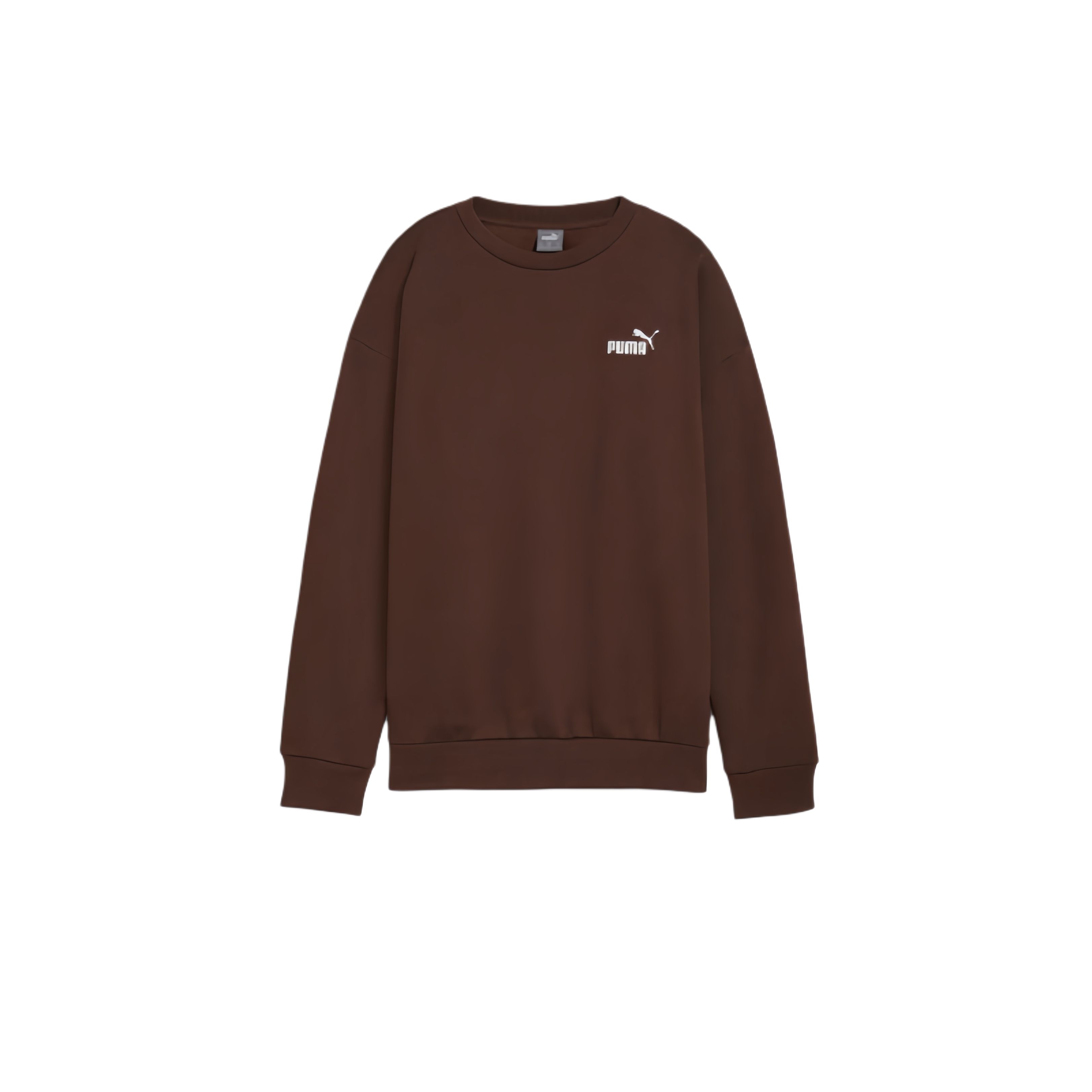 

PUMA Коллекция Sportstyle, женская базовая коллекция, осень-зима 24, толстовка женская, кофейно-коричневого цвета