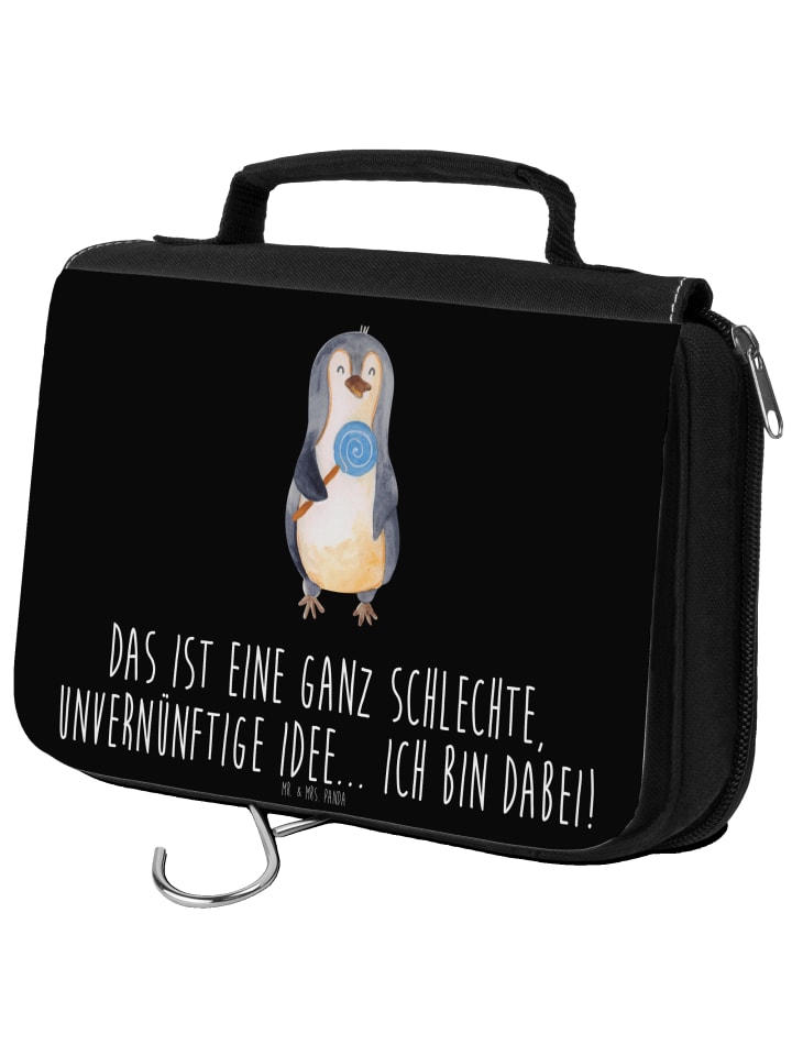 

Mr. & Mrs. Panda Косметичка в виде пингвина и леденца с надписью, написанной мелом на доске