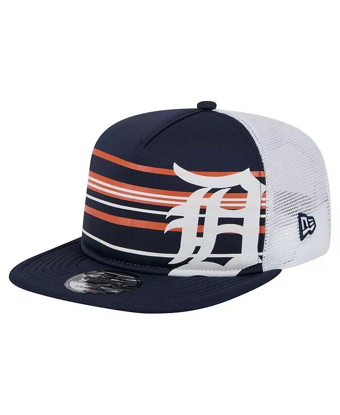 

Мужская темно-синяя бейсболка-кепка Detroit Tigers 9FIFTY A-Frame Trucker Snapback New Era