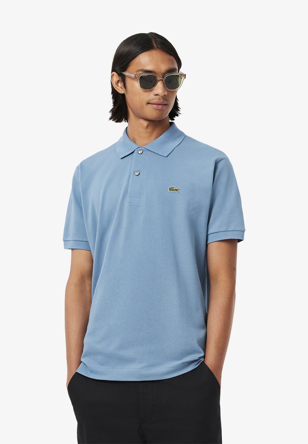 

Рубашка поло Lacoste, синий