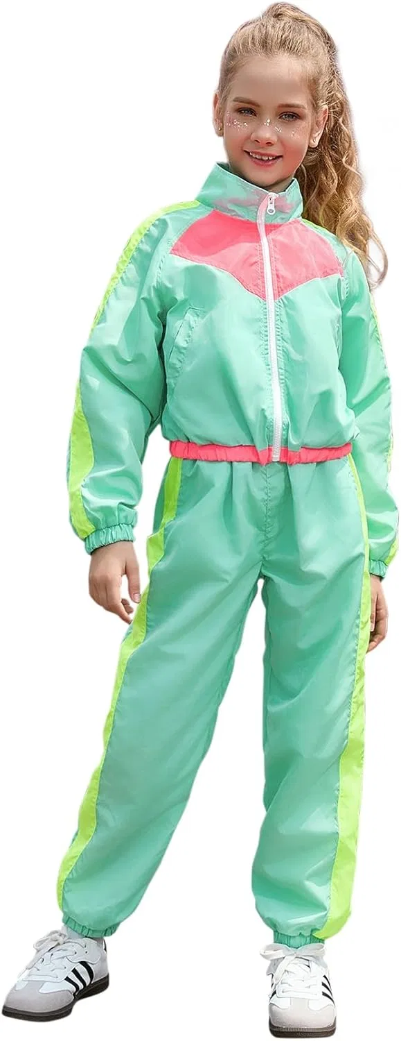 Спортивный костюм 2 предмета Perfashion Neon Mint Green