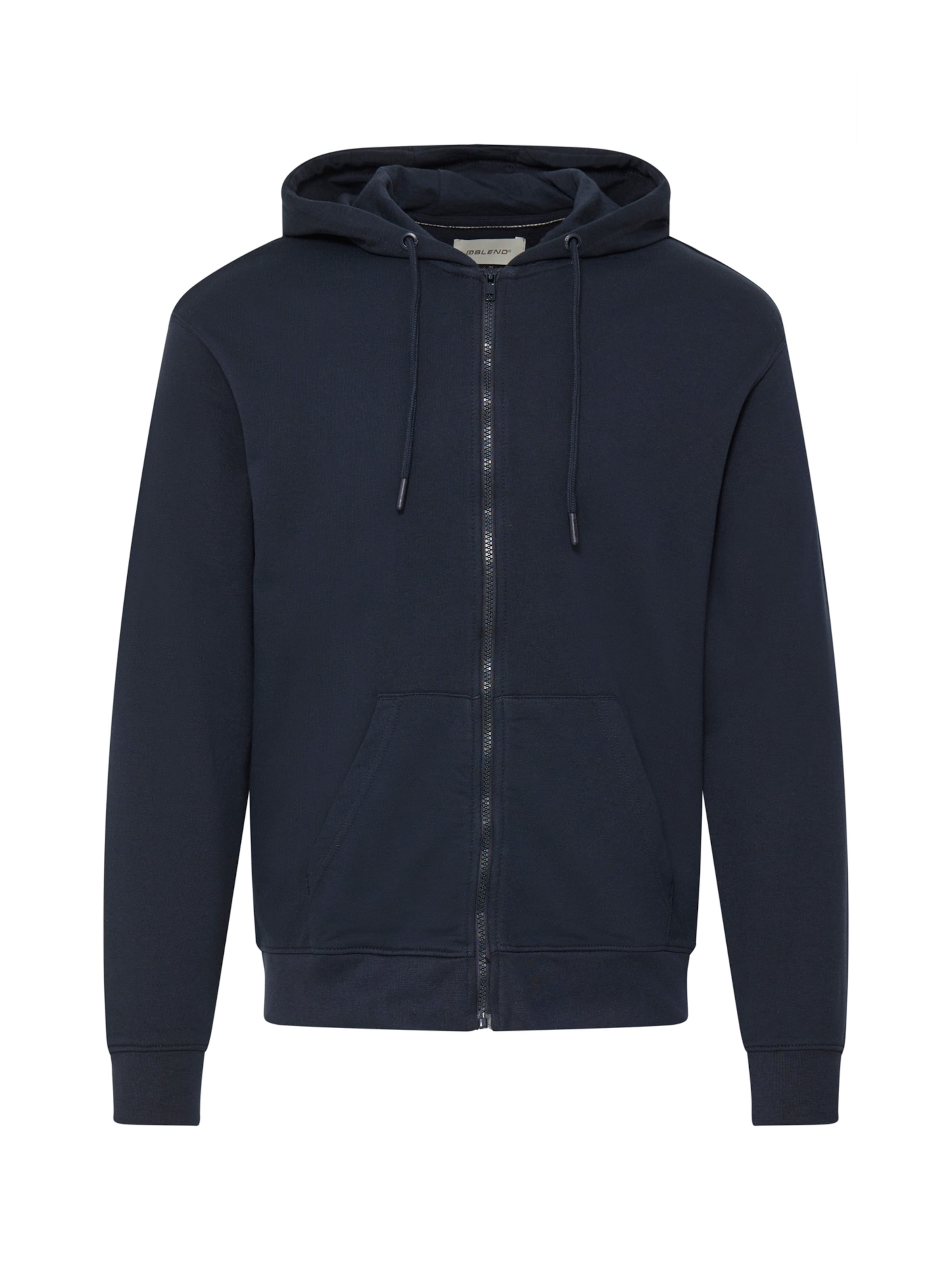 

BLEND Толстовка с молнией 'BHBRODY' в цвете Navy