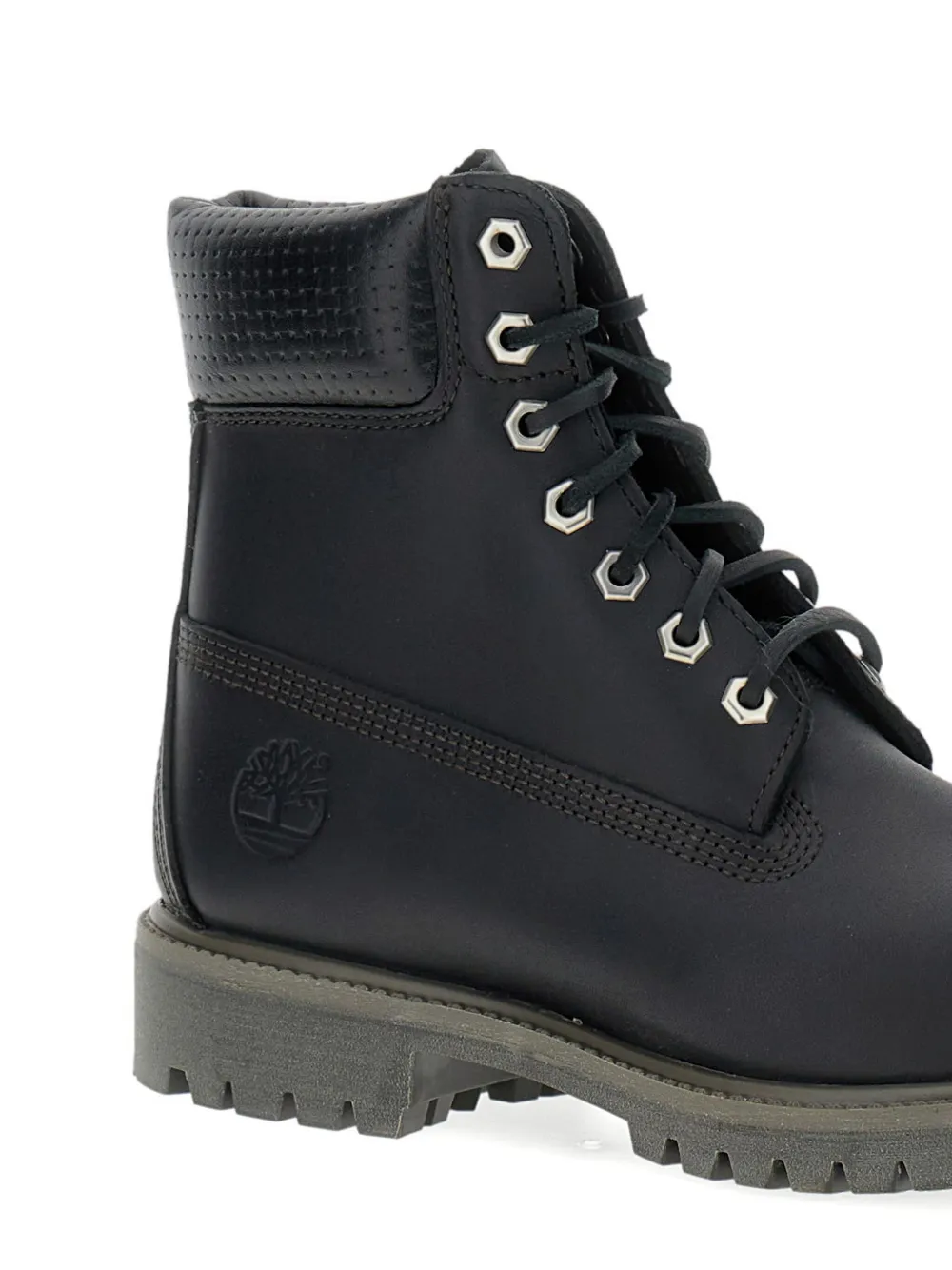 Ботинки на шнуровке с мягким воротником Timberland, черный — фото 3