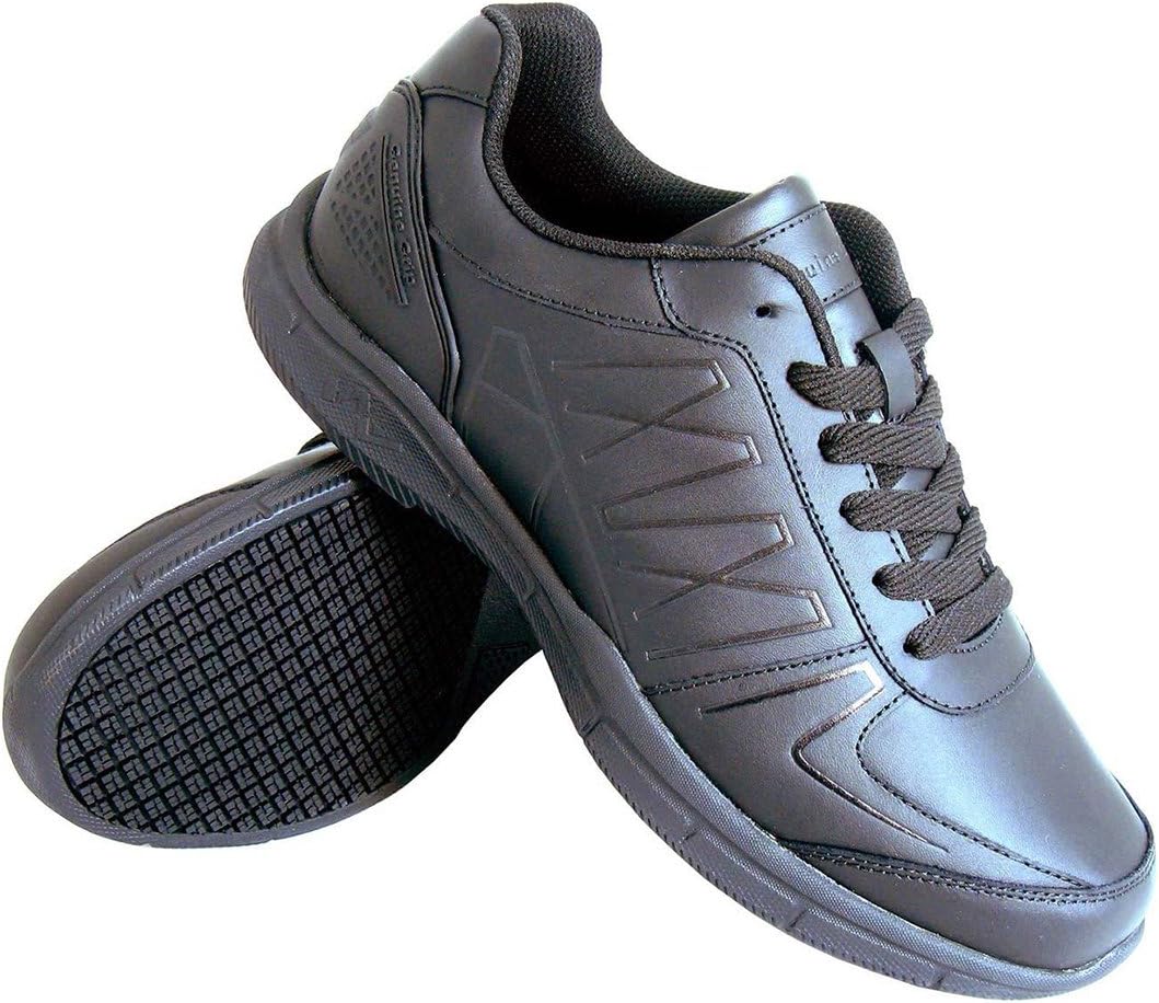 Ботинки Genuine Grip 1600-10W, 10, EE, черные, простые, мужские, пара Genuine Grip Footwear