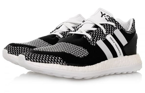 Кроссовки y-3 pureboost zg primeknit 'core black' Adidas, черный — фото 2