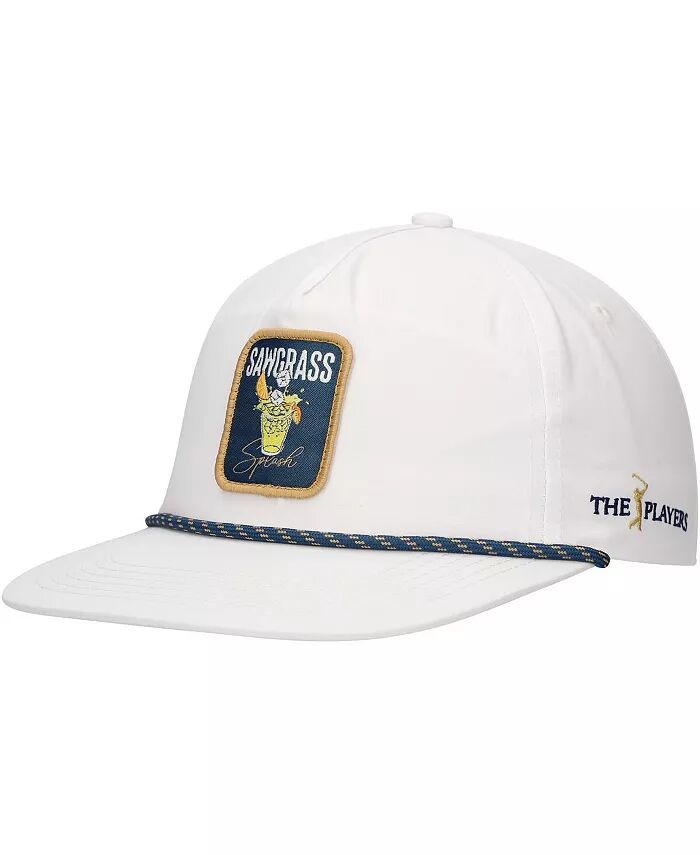 

Мужская белая бейсболка THE PLAYERS Snapback Barstool Golf