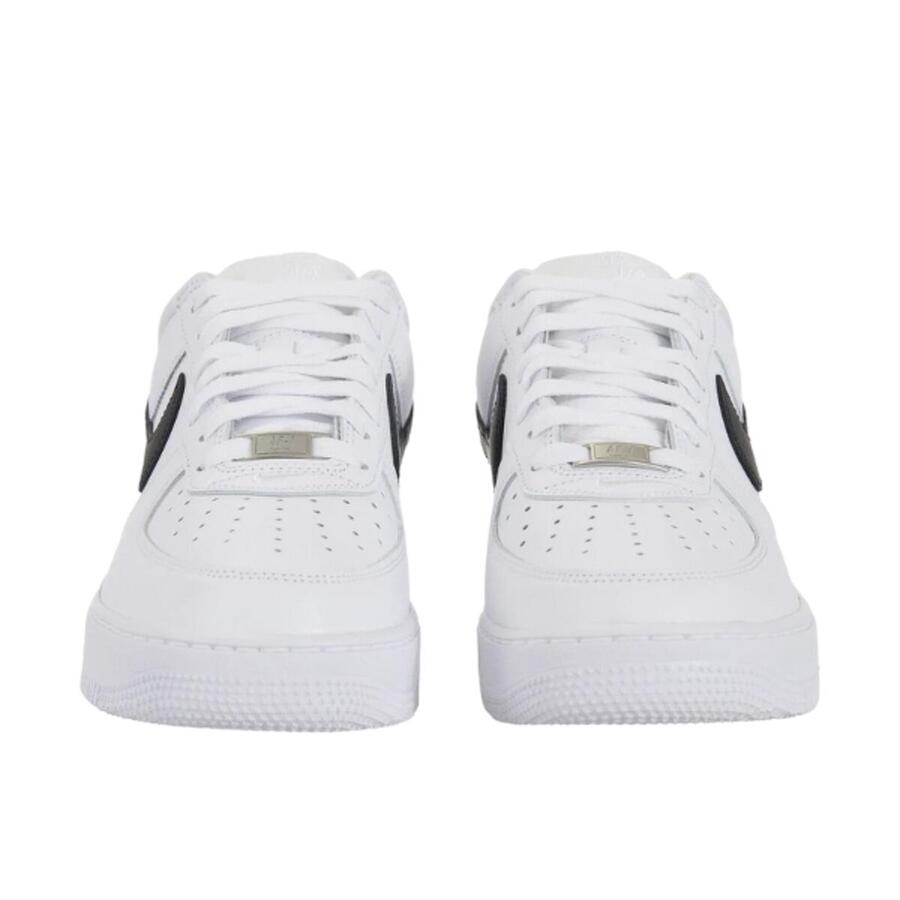 NIKE Кроссовки Air Force 1 Low Supreme белые чёрные — фото 3