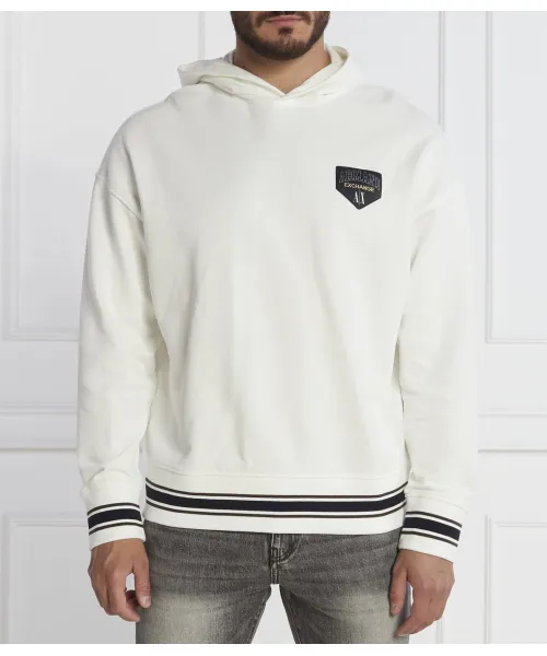 

Толстовка Regular fit Armani Exchange, белый