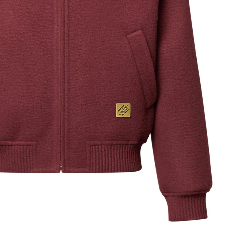 Куртка мужская Pharrell Williams SS26 LOUIS VUITTON, коричневый красный — фото 4
