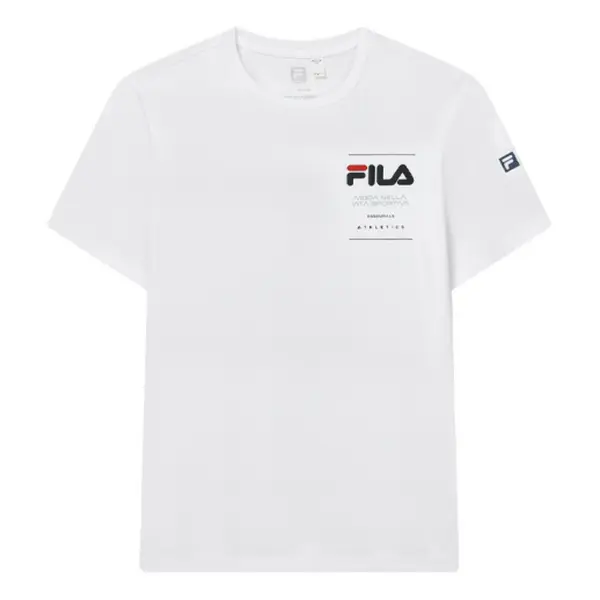 

Футболка athletics collection logo t-shirt 'white' Fila, белый