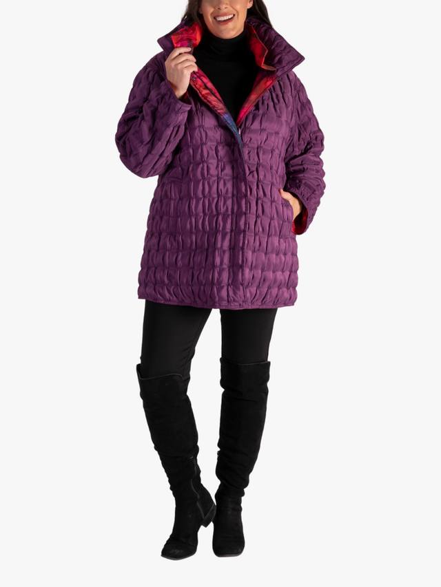 

Стеганая двусторонняя куртка chesca, цвет Purple/Multi