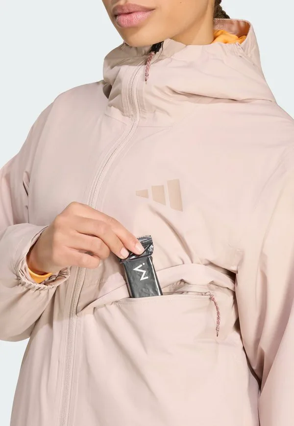Многослойная двухслойная водонепроницаемая куртка climaproof Adidas Terrex, Taupe — фото 3