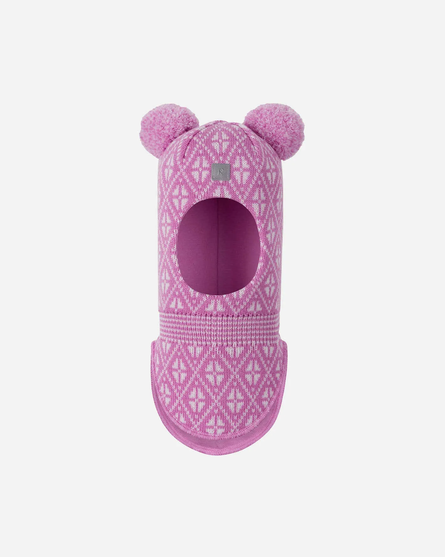 

Балаклава из мериносовой шерсти для малышей Kuuraan Reima, цвет Mauve Pink