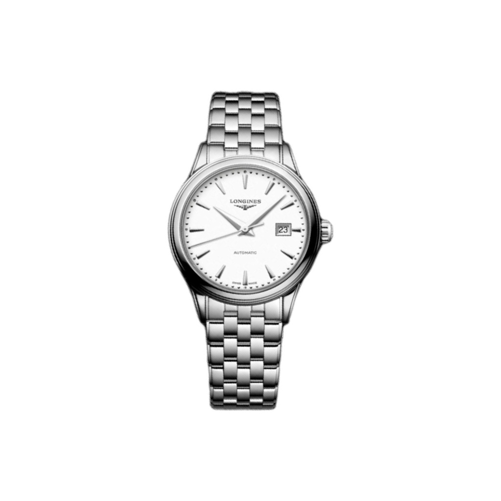 

LONGINES Часы Women's Military Flag Collection Watch, White Dial