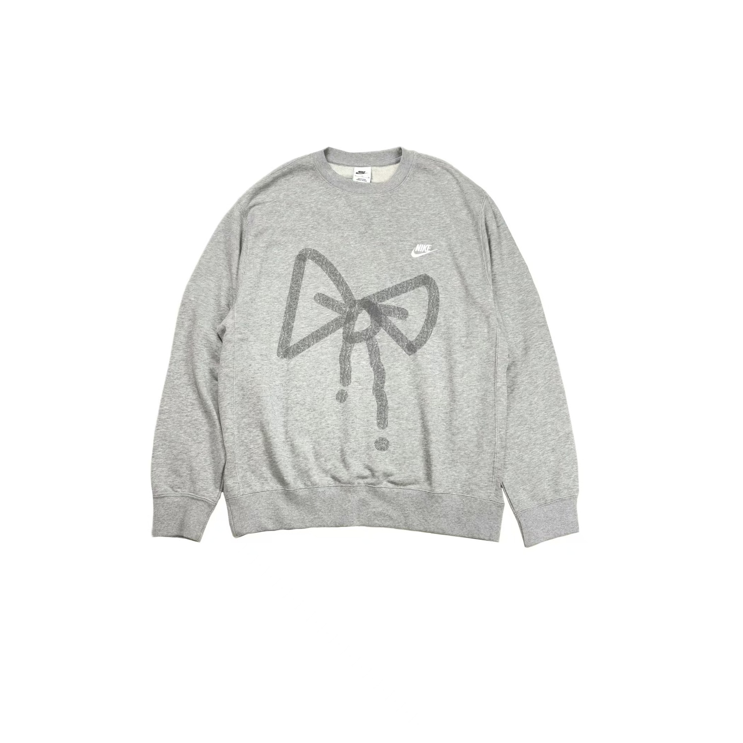 

Nike Толстовка dri fit унисекс светло-серый