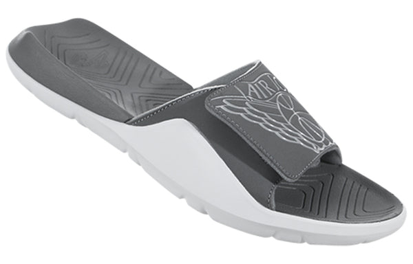 Тапочки hydro 7 slide 'smoke grey' Air Jordan, серый — фото 2