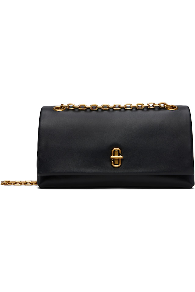 

Мини-сумка с двойной цепочкой Marc Jacobs, черный