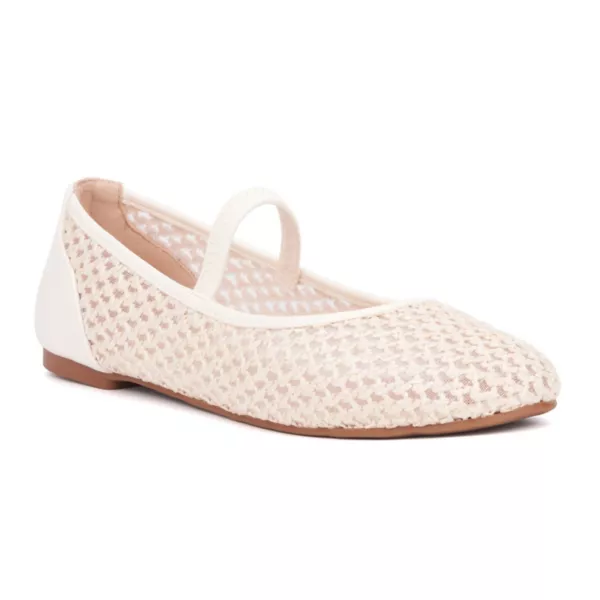 Женские балетки Alena New York & Company, белый