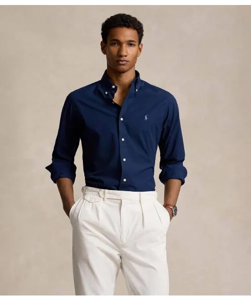 

Рубашка Custom fit Polo Ralph Lauren, синий
