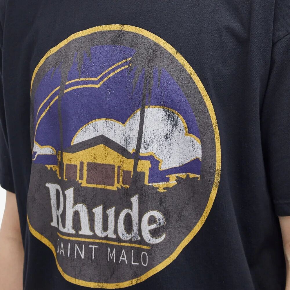 

Rhude Футболка Saint Malo, черный
