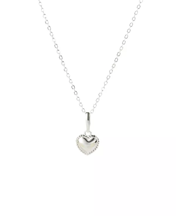 

Изящное ожерелье с подвеской в виде сердца из стерлингового серебра Classicharms, silver