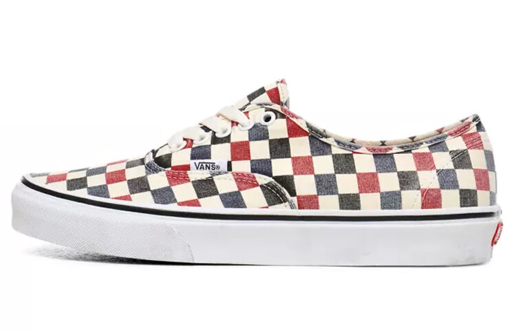 

Кроссовки Vans Washed Authentic Black/RedCheckboard