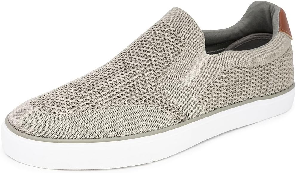 

Мужские слипоны Nautica - дышащие повседневные кроссовки из трикотажа, легкие и удобные модные лоферы - Kotor, Tan