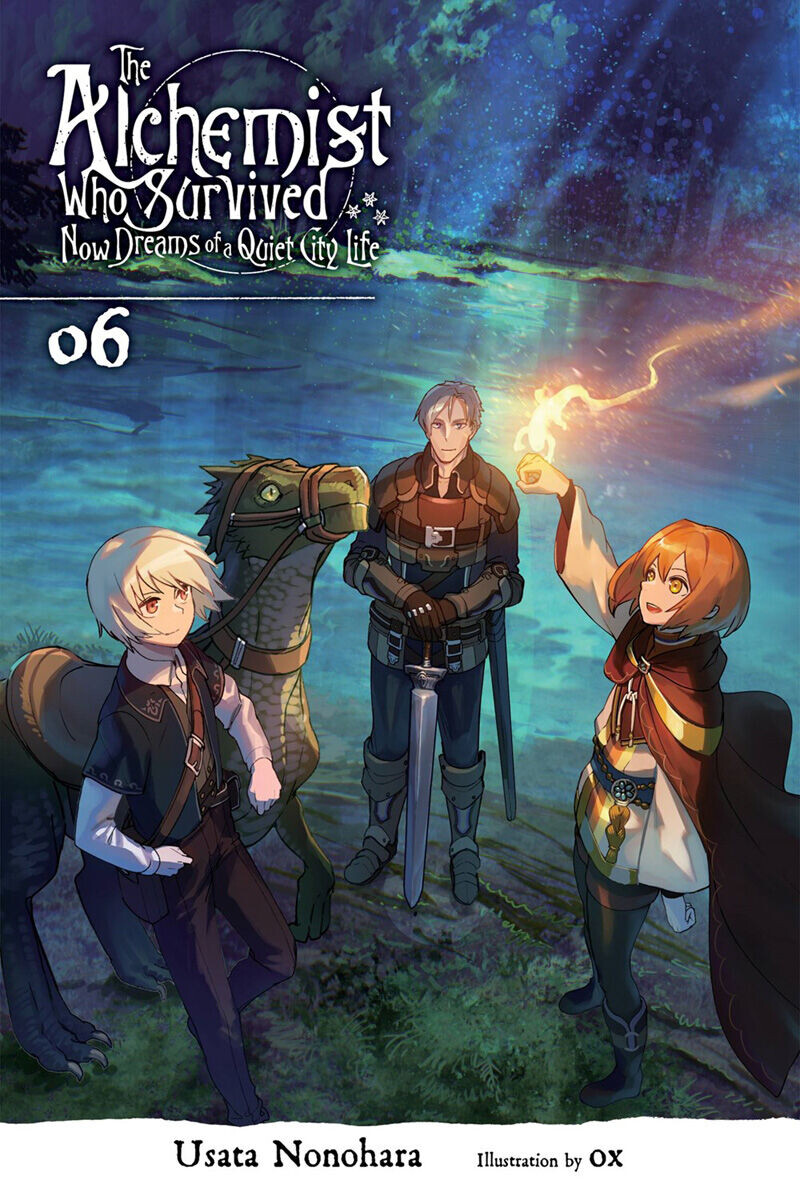 

Новелла The Alchemist Who Survived Now Dreams of a Quiet City Life Novel Volume 6