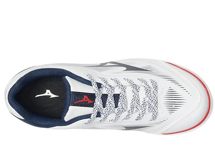 Кроссовки тренировочные Cushionrevo Diamond Jr Mizuno Kids, White/Navy — фото 3