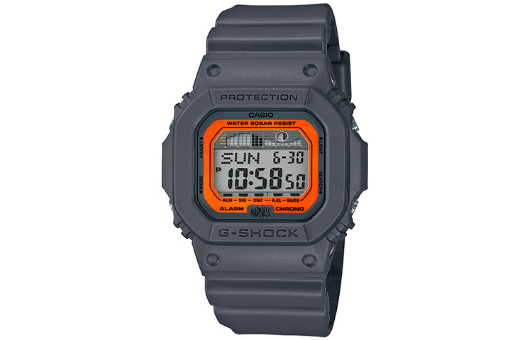 

Мужские часы CASIO G-Lide Series серые