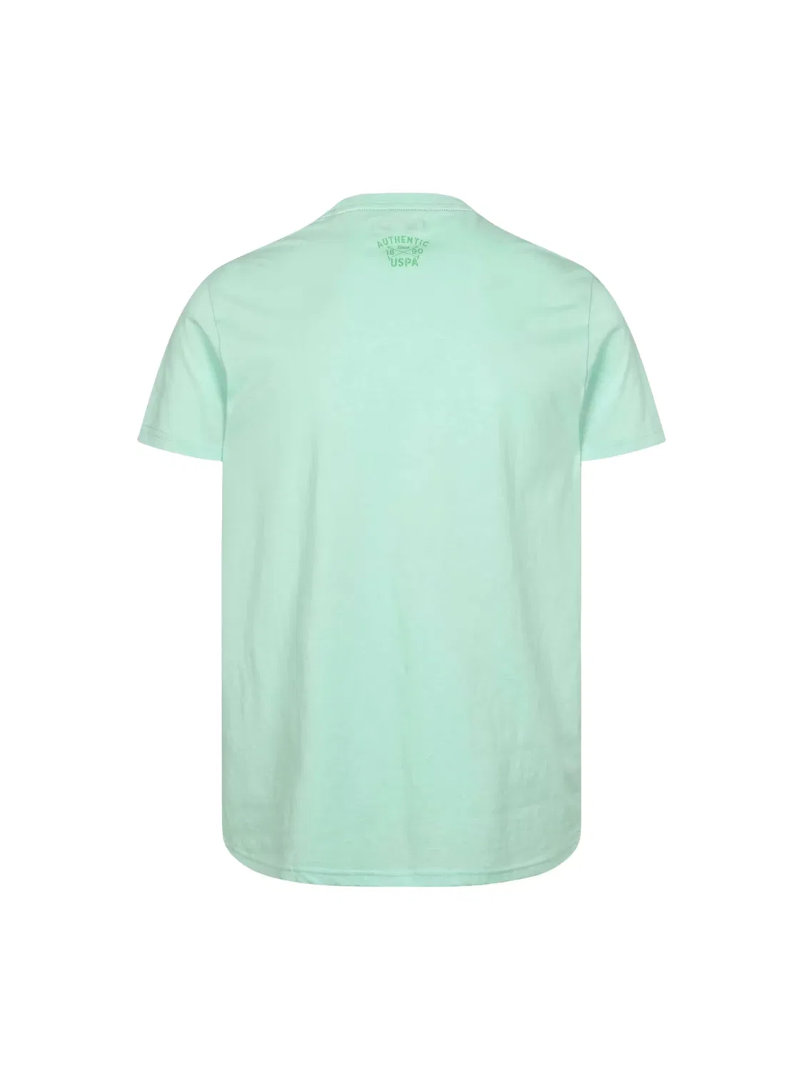Футболка прямого кроя 'UWMaggi' U.S. Polo Assn., Green/Light Green — фото 2