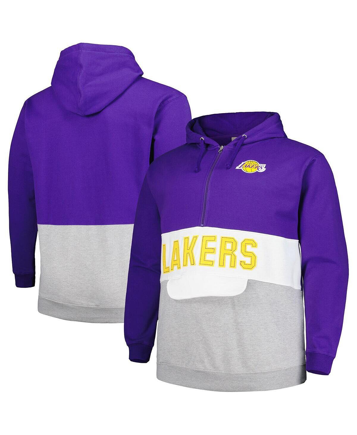 

Мужская фиолетовая толстовка с капюшоном Los Angeles Lakers Big and Tall Anorak с половиной молнии Fanatics, Фиолетовый, Мужская фиолетовая толстовка с капюшоном Los Angeles Lakers Big and Tall Anorak с половиной молнии Fanatics