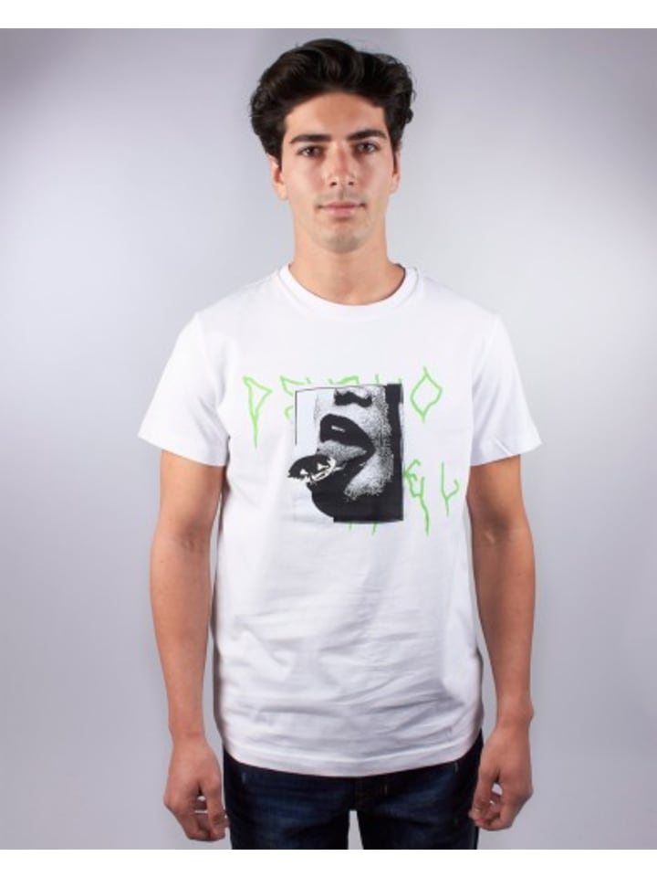 

Футболка Diesel Tshirt, цвет Denim